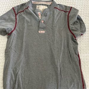 Company 81 Grey Tshirt with Red Stitching